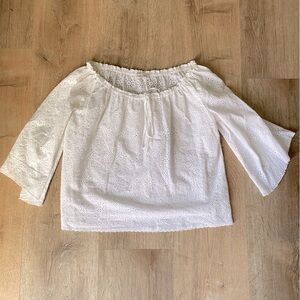 LoveShackFancy Off-Shoulder top